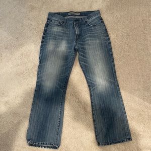 Vintage men’s express boot cut jeans